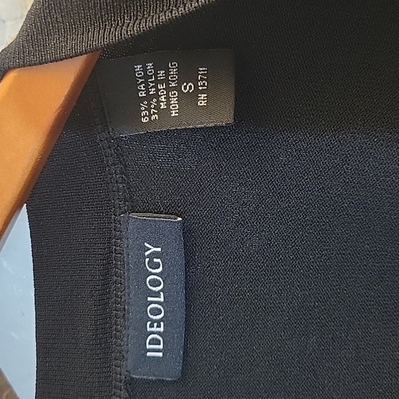 IDEOLOGY Small Mock Wrap Sweater Shirt - Picture 5 of 6